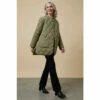 Wallis Sage Lightweight Quilted Collarless Coat For Female 2 Wallis Sage Lightweight Quilted Collarless Coat For Female -Cheap Wallis Store unnamed file 3137