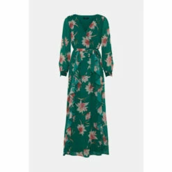 Wallis Tall Floral Printed Ruffle Front Maxi Dress For Female -Cheap Wallis Store unnamed file 3147