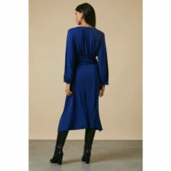 Wallis Navy Jersey Gathered Waist Dress For Female -Cheap Wallis Store unnamed file 3184