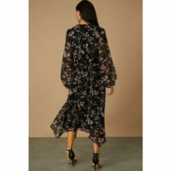 Wallis Floral Twist Front Midi Dress For Female -Cheap Wallis Store unnamed file 3223