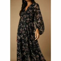 Wallis Floral Twist Front Midi Dress For Female -Cheap Wallis Store unnamed file 3224