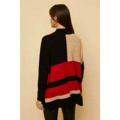 Wallis Mixed Stripe Colour Black High Neck Jumper For Female -Cheap Wallis Store unnamed file 3270