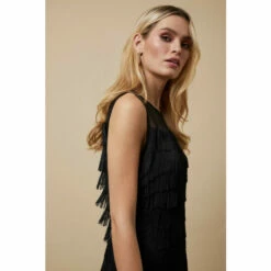 Wallis Black Tassle Dress For Female -Cheap Wallis Store unnamed file 3290