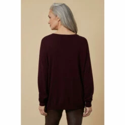 Wallis Tall Berry Linear Crystal Crew Neck Jumper For Female -Cheap Wallis Store unnamed file 3423