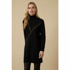 Wallis Stud Detail Knitted Dress For Female -Cheap Wallis Store unnamed file 3478