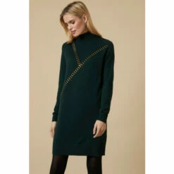 Wallis Stud Detail Knitted Dress For Female -Cheap Wallis Store unnamed file 3479