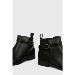 Wallis Morgan Ankle Strap Detail Ankle Boots For Female -Cheap Wallis Store unnamed file 3482