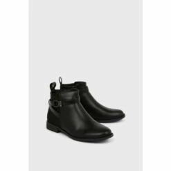 Wallis Morgan Ankle Strap Detail Ankle Boots For Female -Cheap Wallis Store unnamed file 3483