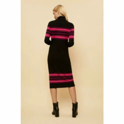 Wallis Purple Block Stripe Polo Knitted Dress For Female -Cheap Wallis Store unnamed file 3492