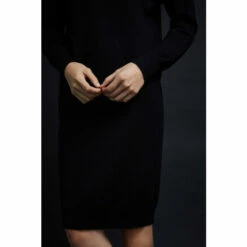 Wallis Pearl Necklace Black High Neck Knitted Dress For Female 14 Wallis Pearl Necklace Black High Neck Knitted Dress For Female -Cheap Wallis Store unnamed file 3526