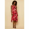 Wallis Red Graphic Fit And Flare Dress For Female -Cheap Wallis Store unnamed file 3546