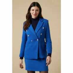 Wallis Petite Blue Boucle Blazer For Female 11 Wallis Petite Blue Boucle Blazer For Female -Cheap Wallis Store unnamed file 3595