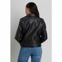 Wallis Petite Faux Leather Biker Jacket For Female -Cheap Wallis Store unnamed file 3650