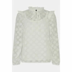 Wallis Ivory Giant Spot Tie Neck Blouse For Female 13 Wallis Ivory Giant Spot Tie Neck Blouse For Female -Cheap Wallis Store unnamed file 3660