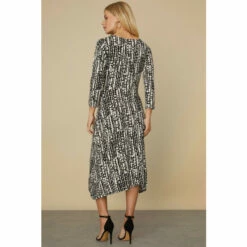 Wallis Petite Mono Twist Front Jersey Dress For Female -Cheap Wallis Store unnamed file 3677