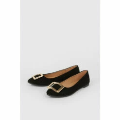 Wallis Polly Square Trim Flexible Ballerina Pumps For Female -Cheap Wallis Store unnamed file 3682