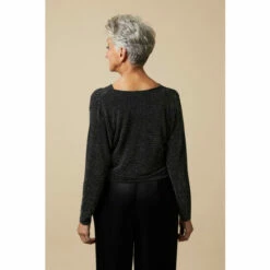 Wallis Petite Shimmer Long Sleeve Wrap Top For Female -Cheap Wallis Store unnamed file 3714