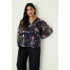 Wallis Petite Navy Floral Frill Detail Blouse For Female -Cheap Wallis Store unnamed file 373