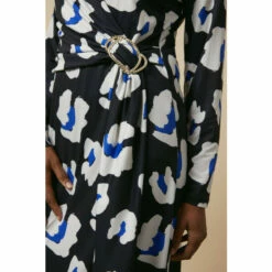 Wallis Animal Buckle Jersey Wrap Midi Dress For Female 14 Wallis Animal Buckle Jersey Wrap Midi Dress For Female -Cheap Wallis Store unnamed file 3773