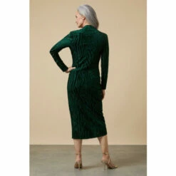 Wallis Green Zebra Devore Wrap Dress For Female 10 Wallis Green Zebra Devore Wrap Dress For Female -Cheap Wallis Store unnamed file 3777