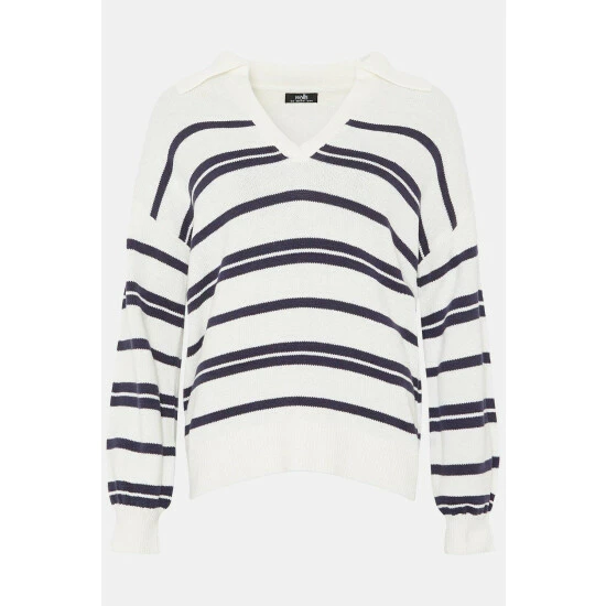 Wallis Striped Collar Jumper For Female 7 Wallis Striped Collar Jumper For Female - Image 5