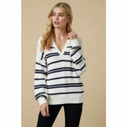 Wallis Striped Collar Jumper For Female 13 Wallis Striped Collar Jumper For Female -Cheap Wallis Store unnamed file 3814