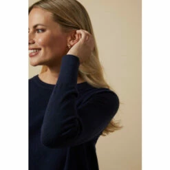 Wallis Petite Navy Floral Woven Back Jumper For Female -Cheap Wallis Store unnamed file 3965