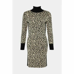 Wallis Petite Animal Panel Knitted Roll Neck Dress For Female 13 Wallis Petite Animal Panel Knitted Roll Neck Dress For Female -Cheap Wallis Store unnamed file 4014