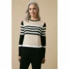 Wallis Striped Colour Block Crew Neck Jumper For Female -Cheap Wallis Store unnamed file 4039
