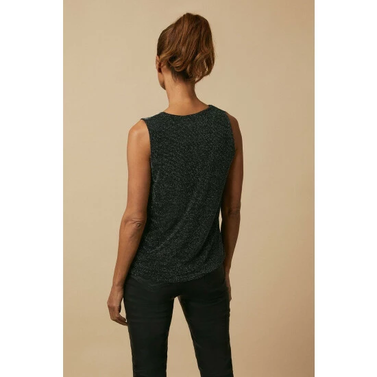 Wallis Silver Brillo V Neck Cami For Female 5 Wallis Silver Brillo V Neck Cami For Female - Image 3