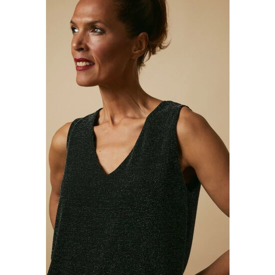 Wallis Silver Brillo V Neck Cami For Female 6 Wallis Silver Brillo V Neck Cami For Female - Image 4