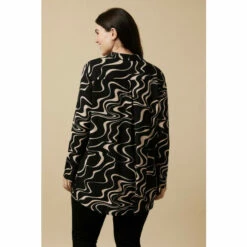 Wallis Curve Stone Swirl Overheard Jersey Shirt For Female -Cheap Wallis Store unnamed file 4127