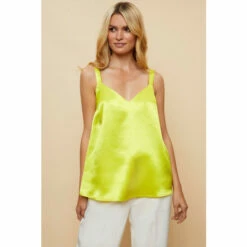 Wallis Tall Satin V Neck Cami Top For Female