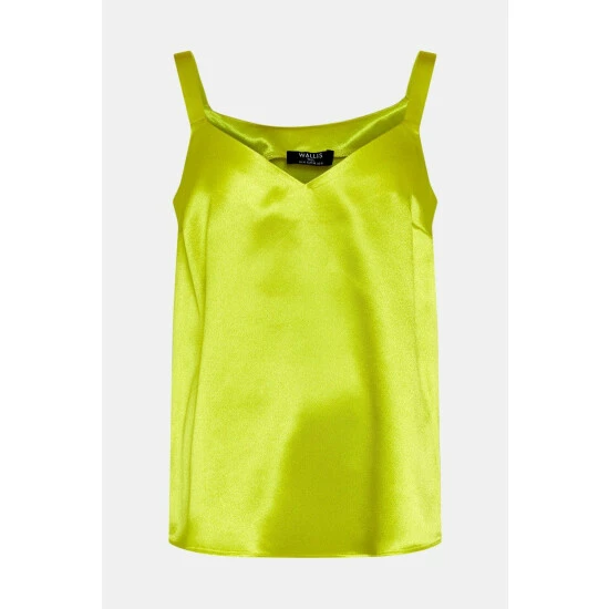 Wallis Tall Satin V Neck Cami Top For Female 7 Wallis Tall Satin V Neck Cami Top For Female - Image 5
