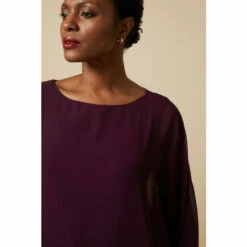 Wallis Slash Neck Overlayer Top For Female -Cheap Wallis Store unnamed file 4158