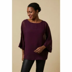 Wallis Slash Neck Overlayer Top For Female -Cheap Wallis Store unnamed file 4161