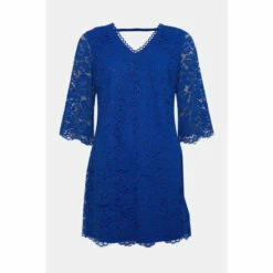 Wallis Petite Lace 3/4 Sleeve Shift Dress For Female -Cheap Wallis Store unnamed file 419