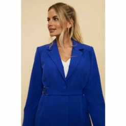 Wallis Petite D-ring Belted Single Breasted Suit Blazer For Female -Cheap Wallis Store unnamed file 4199