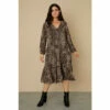 Wallis Curve Animal Button Through Midi Dress For Female -Cheap Wallis Store unnamed file 4209