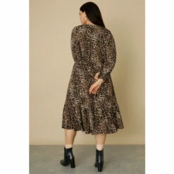Wallis Curve Animal Button Through Midi Dress For Female -Cheap Wallis Store unnamed file 4211