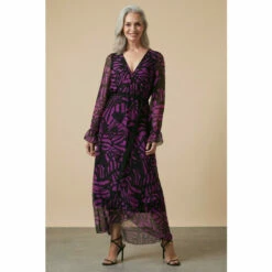 Wallis Silk Mix Wrap Midi Dress For Female -Cheap Wallis Store unnamed file 4228