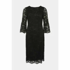 Wallis Lace Flare Sleeve Pencil Dress For Female -Cheap Wallis Store unnamed file 4245