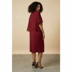 Wallis Curve Sequin Trim Sleeve Overlayer Dress For Female -Cheap Wallis Store unnamed file 4260