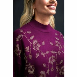 Wallis Petite All Over Floral Embellished Jumper For Female -Cheap Wallis Store unnamed file 4272