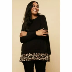 Wallis Petite Animal Woven Contrast Back Jumper For Female -Cheap Wallis Store unnamed file 4285