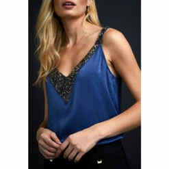 Wallis Petite Satin Embellished Strap Cami Top For Female -Cheap Wallis Store unnamed file 4300