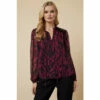 Wallis Berry Tiger Frill Neck Blouse For Female -Cheap Wallis Store unnamed file 4351