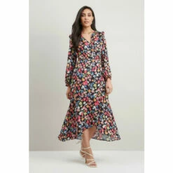 Wallis Petite Ditsy Floral Print Midi Wrap Dress For Female 9 Wallis Petite Ditsy Floral Print Midi Wrap Dress For Female -Cheap Wallis Store unnamed file 4428