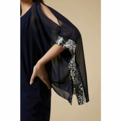 Wallis Tall Sequin Cold Shoulder Overlayer Dress For Female -Cheap Wallis Store unnamed file 4461