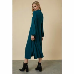 Wallis Twist Neck Blouson Sleeve Jersey Dress For Female -Cheap Wallis Store unnamed file 4466